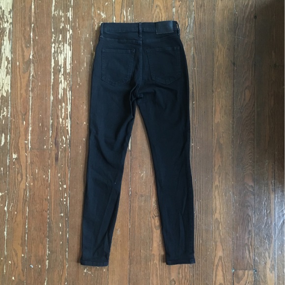 Everlane High-Rise Skinny Jean | 26 | Black - Picture 4 of 9